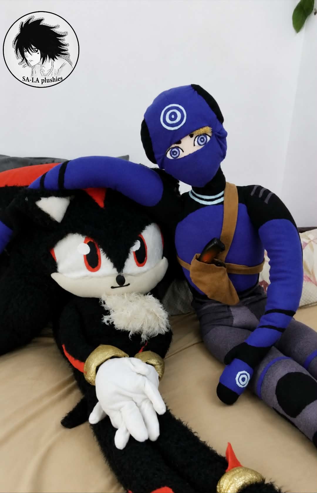Handmade plush OC character